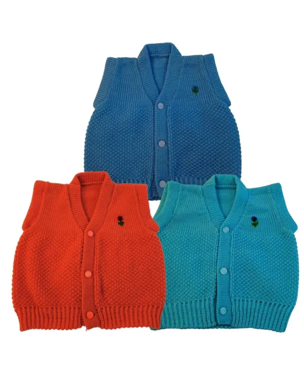 Multicolour_Woollen_New_Born_Baby_Vest_(Pack_Of_3)
