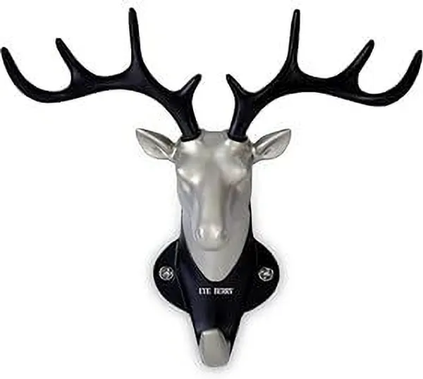 White_Brass_Key_Holder_(1_Hooks)