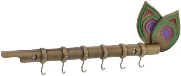 6_Hooks_Gold_Key_Holder