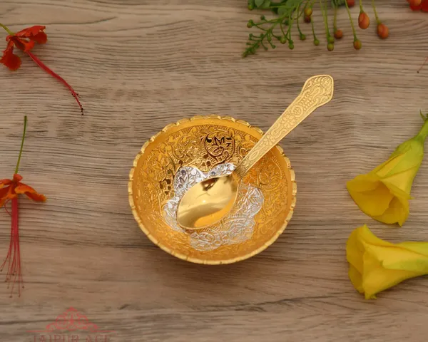 Silver_And_Gold_Plated_Bowl_Set_|_Bowl_&_Spoon_with_Red_Velvet_Box