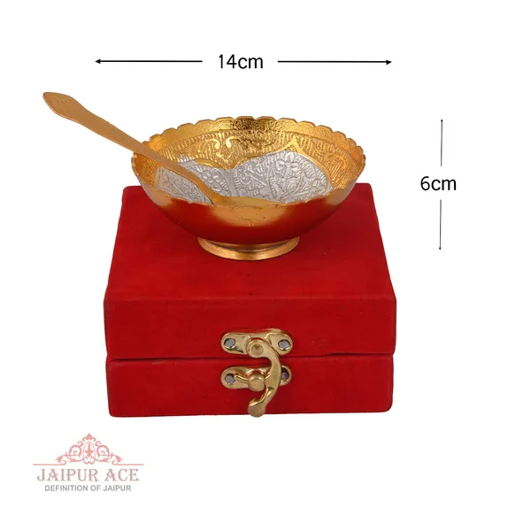 Silver_And_Gold_Plated_Bowl_Set_|_Bowl_&_Spoon_with_Red_Velvet_Box