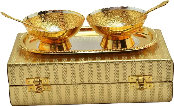 Brass_Gold_Plated_Bowl_Set