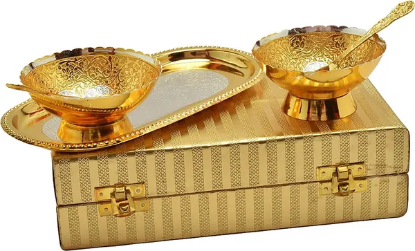 Brass_Gold_Plated_Bowl_Set