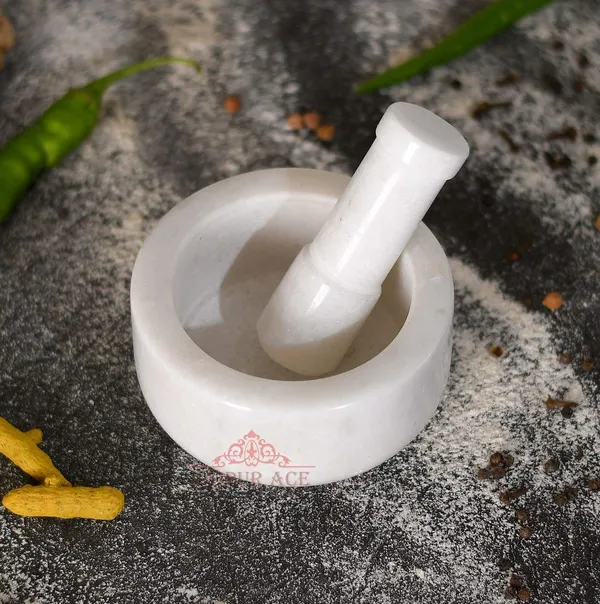 Natural_White_Marble_Mortar_And_Pestle_Set_|_Dasta/Okhli_Masher