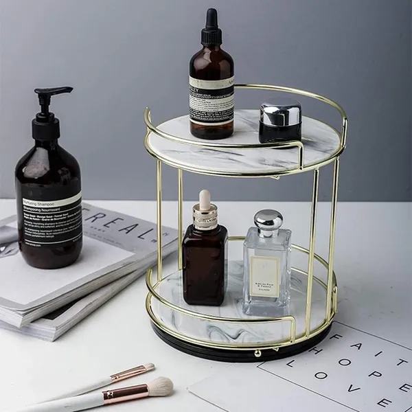Gold_Next_In_Craft_Metal_Bathroom_Organizer_With_2_Compartments_And_Gold_Plated_Table_Top_Holder_Organiser_Best_For_Dressing_Table_Round