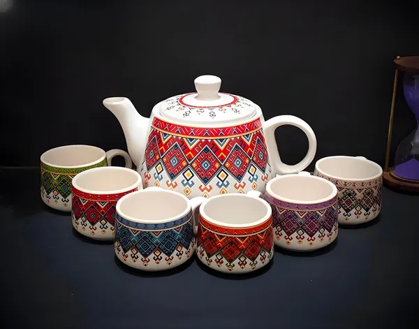 Set_Of_6_Premium_Ceramic_Tea_Morning_Coffee_Cups_And_1_Kettle_Ideal_Gift_For_Friends,_Anniversaries,_Valentine'S_Day,_Birthdays_(Alive_No_7)