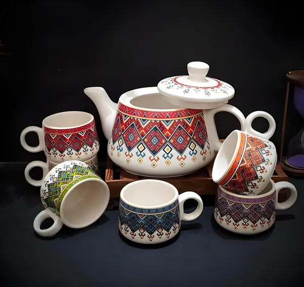 Set_Of_6_Premium_Ceramic_Tea_Morning_Coffee_Cups_And_1_Kettle_Ideal_Gift_For_Friends,_Anniversaries,_Valentine'S_Day,_Birthdays_(Alive_No_7)