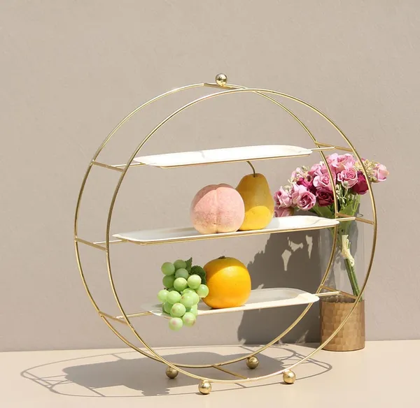 Gold_Metal_Snacks_Organizer_Buffet_Server_Gold_And_White