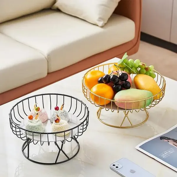 Gold_Metal_Cupcake_Stand_And_Gold_Multipurpose_Serving_Stand_Perfect_For_Weeding,_Parties_And_Special_Occasion