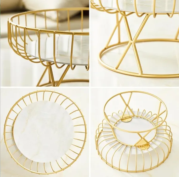 Gold_Metal_Cupcake_Stand_And_Gold_Multipurpose_Serving_Stand_Perfect_For_Weeding,_Parties_And_Special_Occasion