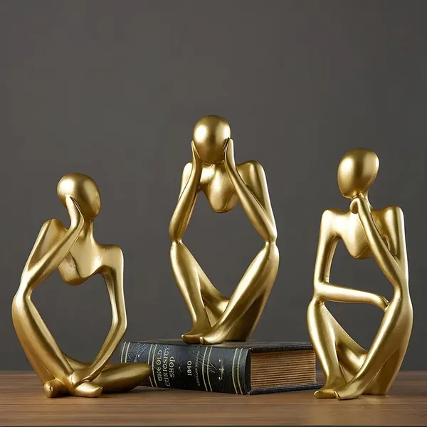 Set_Of_3_Gold_Thinker_Men_Statue_Modern_Art_Showpiece_Sculpture