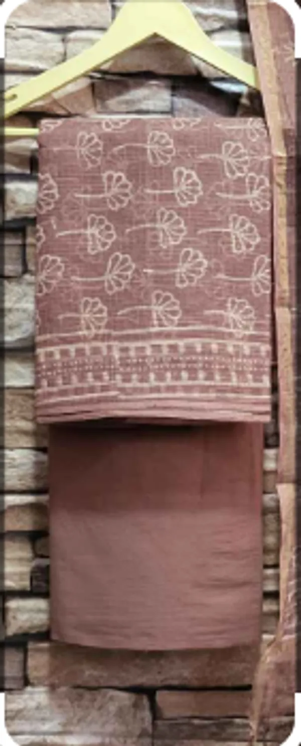 Hand_Printed_Brown_Taditional_&_Elegant_Block_Print_Kota_Doria_Suit_For_Women