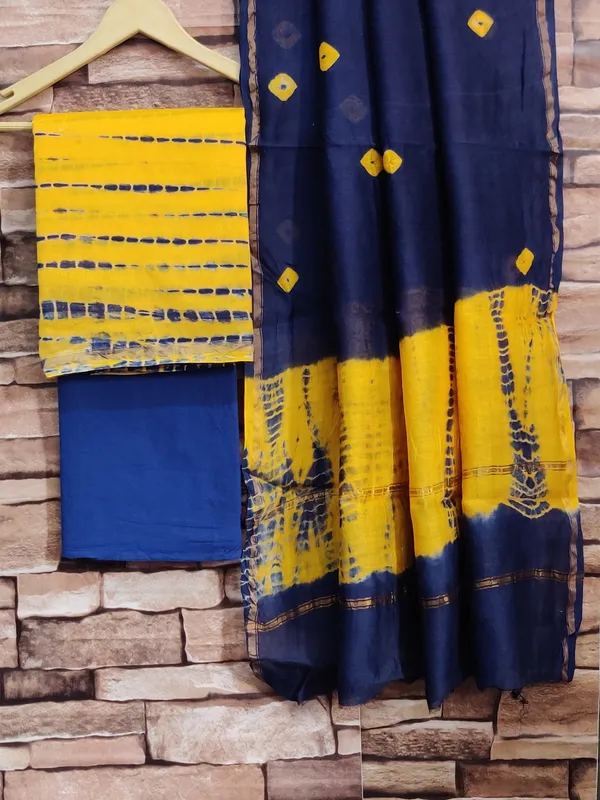 Hand_Printed_Yellow_Taditional_Rapid_Print_Chanderi_Silk_Suit_For_Women