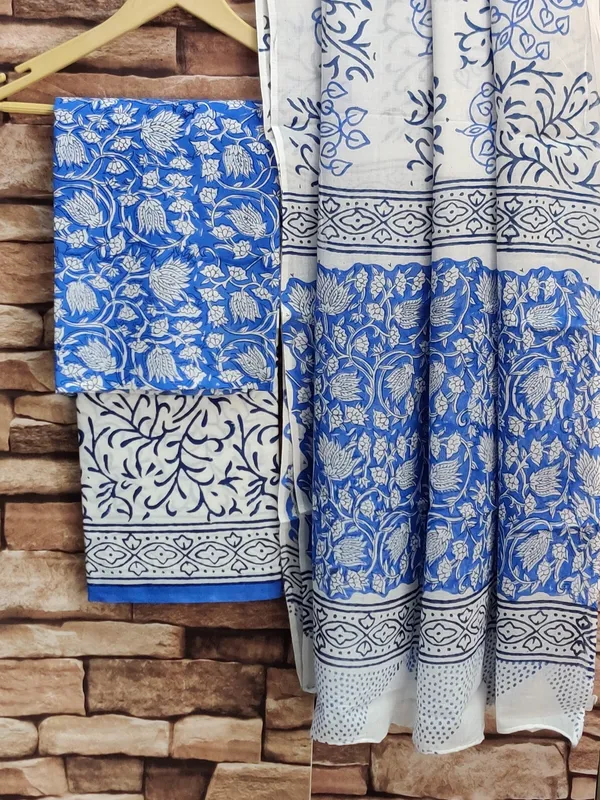 Hand_Printed_Blue_Taditional_Elegant_Cotton_Suit_With_Mulmul_Dupatta_For_Women