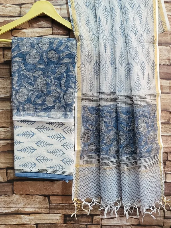Hand_Printed_Blue_Taditional_&_Elegant_Jaal_Print_Kota_Doria_Suit_For_Women