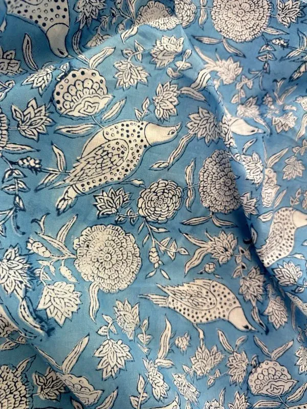 Hand_Printed_Light_Blue_Shade_Hand_Block_Rapid_Print_Cotton_Fabric_For_Women