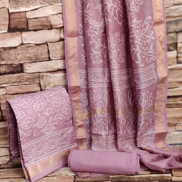 Hand_Printed_Multicolor_Hand_Block_Print_Maheshwari_Silk_Suit_For_Women