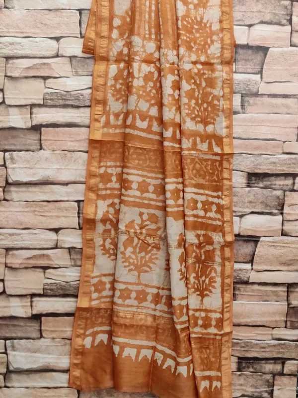 Hand_Printed_Yellow_Classic_Taditional_Elegant__Chanderi_Silk_Dupatta_For_Women