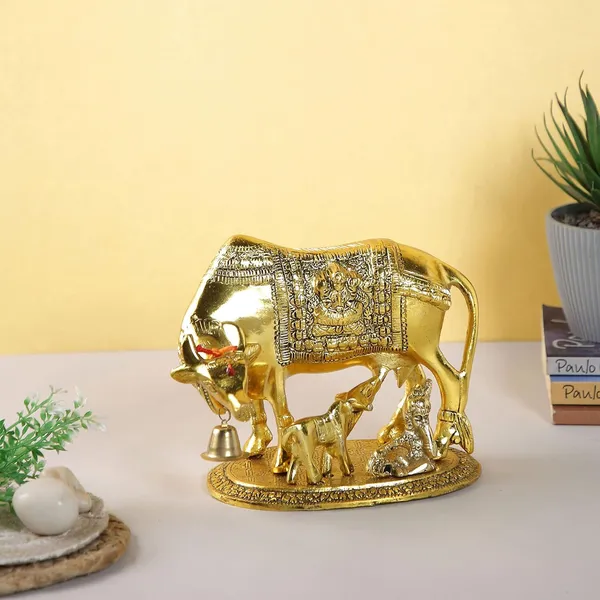 Golden_Metal_Krishna_Idol_With_Kamdhenu_Cow_With_Calf_Statue_For_Home_Decor_Gift_Item_Decorative_Showpiece