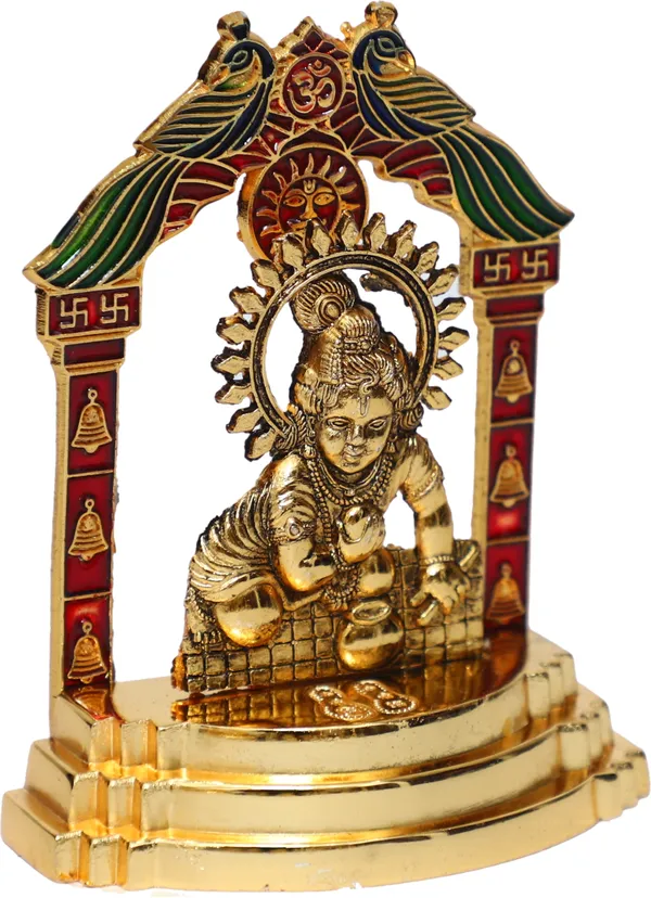 Golden_Metal_Krishna_Laddu_Gopal_Ji_Idol_Makhan_Chor_For_Home_And_Office_Gift_Item_Decorative_Showpiece