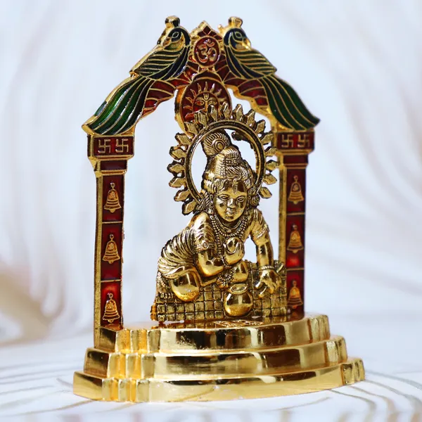 Golden_Metal_Krishna_Laddu_Gopal_Ji_Idol_Makhan_Chor_For_Home_And_Office_Gift_Item_Decorative_Showpiece