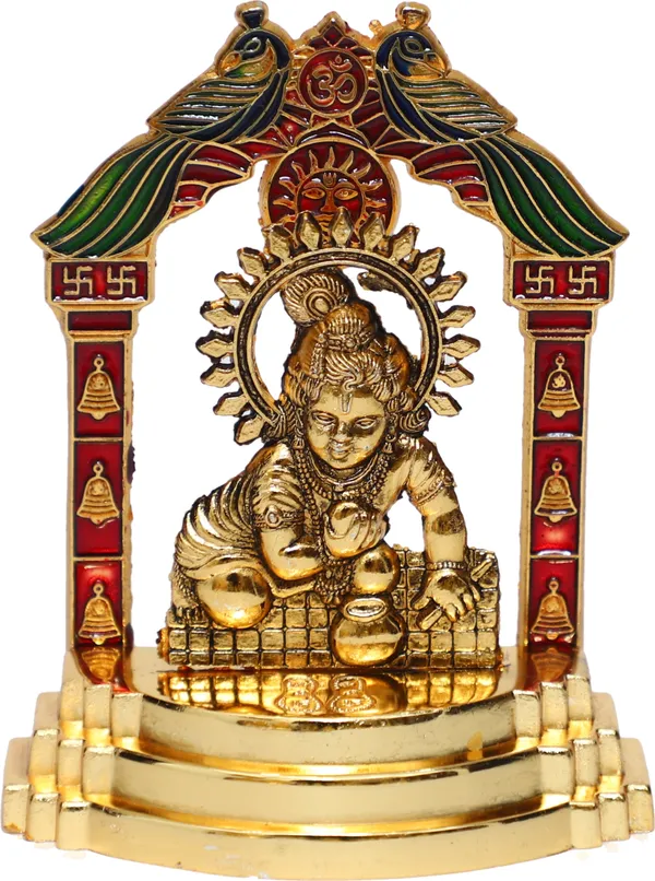 Golden_Metal_Krishna_Laddu_Gopal_Ji_Idol_Makhan_Chor_For_Home_And_Office_Gift_Item_Decorative_Showpiece