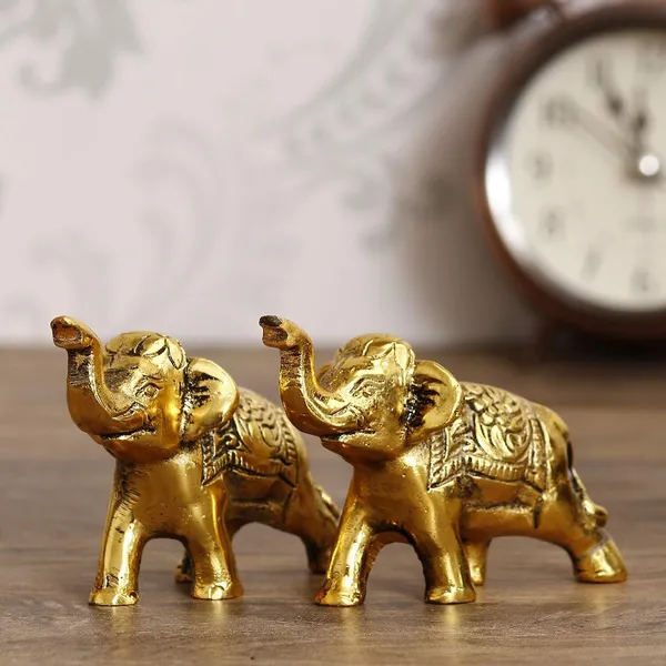 Golden_Metal_Elephant_Pair_Of_2_For_Home_And_Office_Table_Gift_Item_Decorative_Showpiece