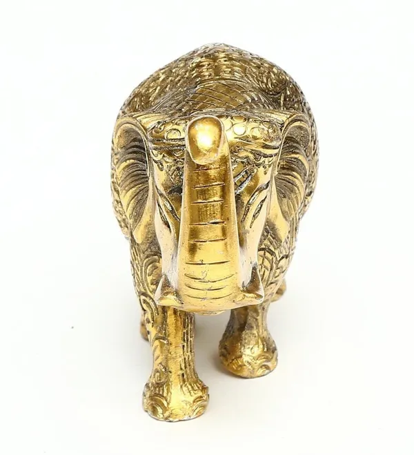 Golden_Metal__Elephant_For_Home_And_Office_Decorative_Showpiece
