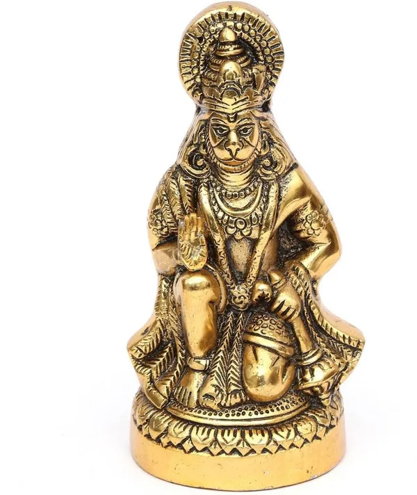 Golden_Metal_Hanuman_Ji_Murti_/_Bajrangbali_Murti_Idol_Decorative_Showpiece