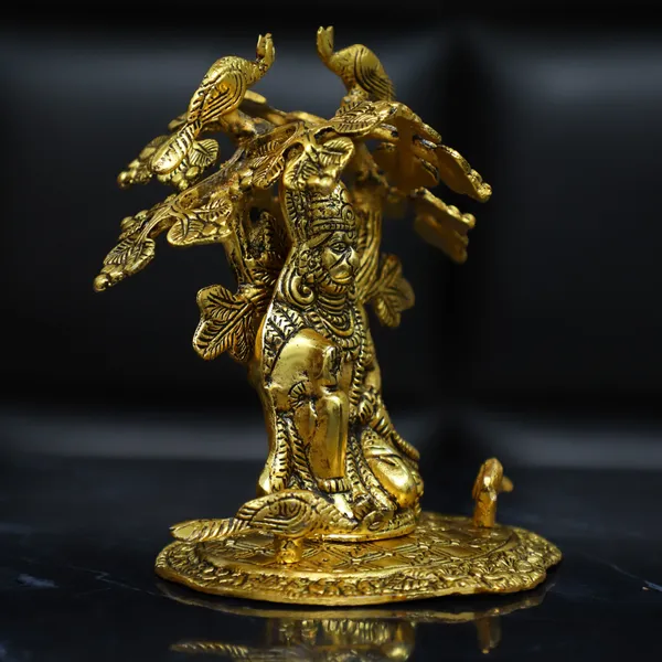 Golden_Metal_Hanuman_Idol_Bajrangbali_Statue_Sitting_Under_Tree_Decorative_Showpiece