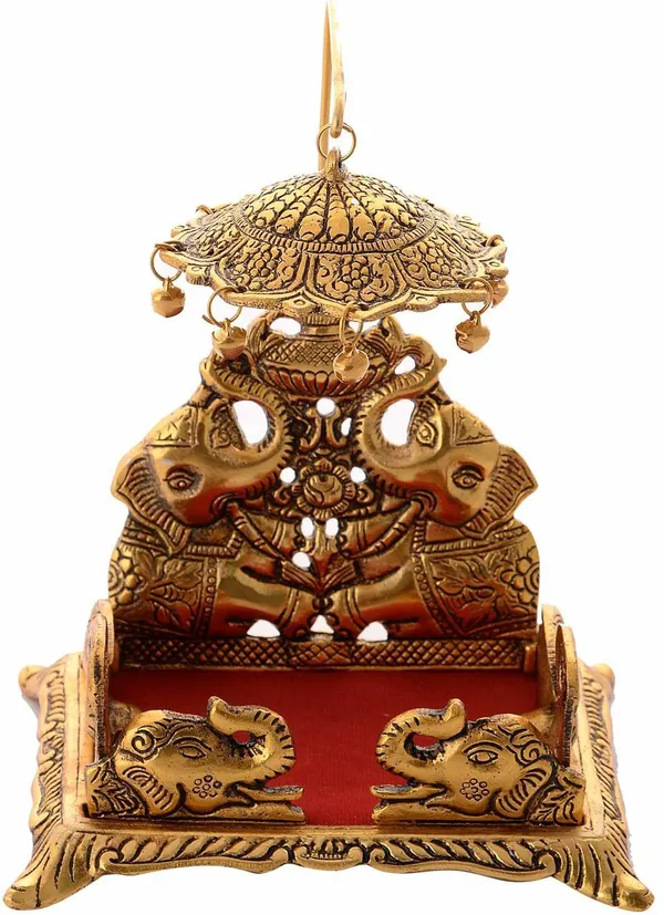 Golden_Metal_Metal_Krishna_Sihasan,_Laddu_Gopal_Singhasan_For_Home_And_Office_Metal_Home_Temple_Decorative_Showpiece