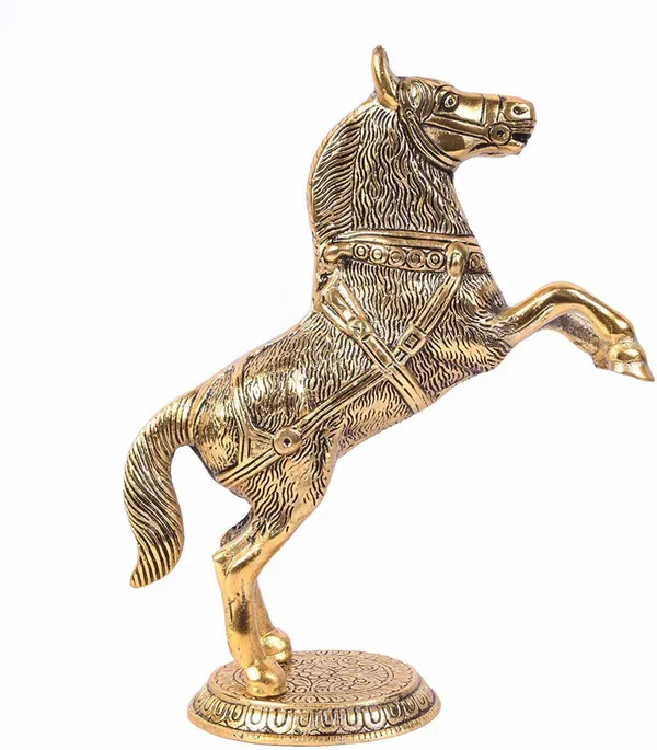 Golden_Metal_Horse_Statue_Set_Of_2_For_Wealth,_Income,_Shining_And_Bright_Future_Gift_Item_Decorative_Showpiece