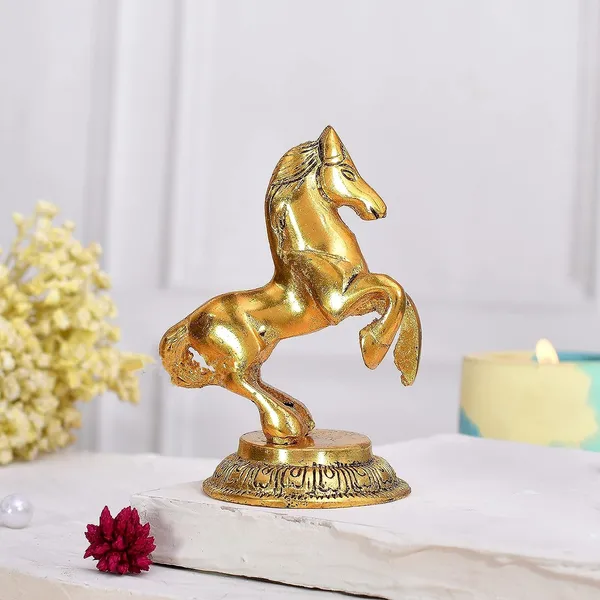 Golden_Metal_Horse_Statue_For_Good_Luck_Feng_Shui_Vastu_Item_Set_Of_2_Decorative_Showpiece