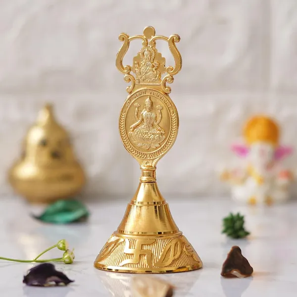 Golden_Metal_Laxmi_Ganesh_Idol_With_Kuber_And_Laxmi_Yantra_Bell_For_Home_And_Office_Decorative_Showpiece
