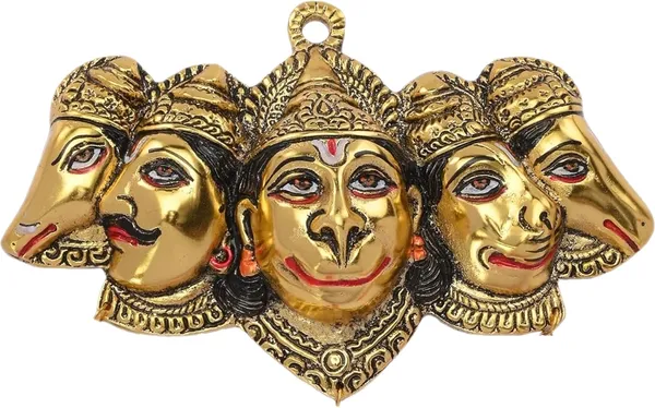 Multicolor_Metal_Panchmukhi_Hanuman_Ji_/_Bajrangbali_Wall_Hanging_For_Home_And_Office_Decorative_Showpiece