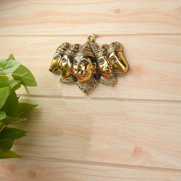 Multicolor_Metal_Panchmukhi_Hanuman_Ji_/_Bajrangbali_Wall_Hanging_For_Home_And_Office_Decorative_Showpiece