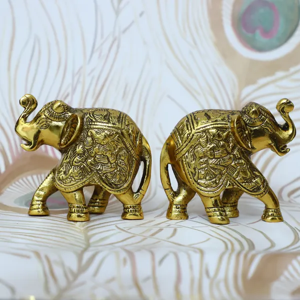 Golden_Metal_Elephant_Pair_With_Ganesh_And_Riddhi_Siddhi_For_Home_And_Office_Decorative_Showpiece