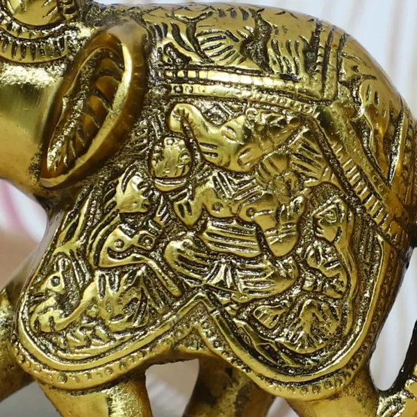 Golden_Metal_Elephant_Pair_With_Ganesh_And_Riddhi_Siddhi_For_Home_And_Office_Decorative_Showpiece