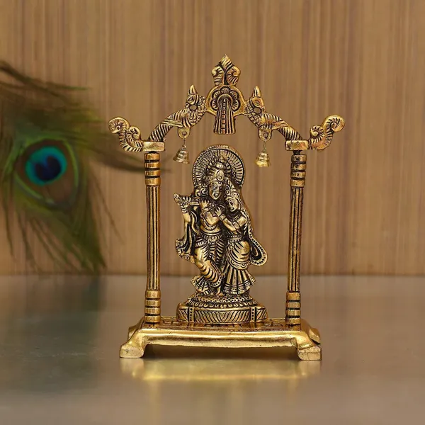 Golden_Metal_Radha_Krishna_Idol_For_Home_And_Office_Gift_Item_Decorative_Showpiece