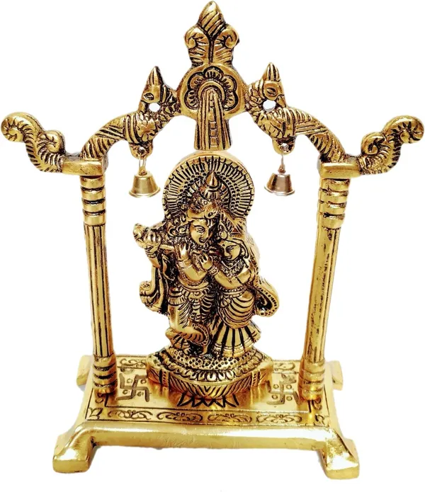 Golden_Metal_Radha_Krishna_Idol_For_Home_And_Office_Gift_Item_Decorative_Showpiece