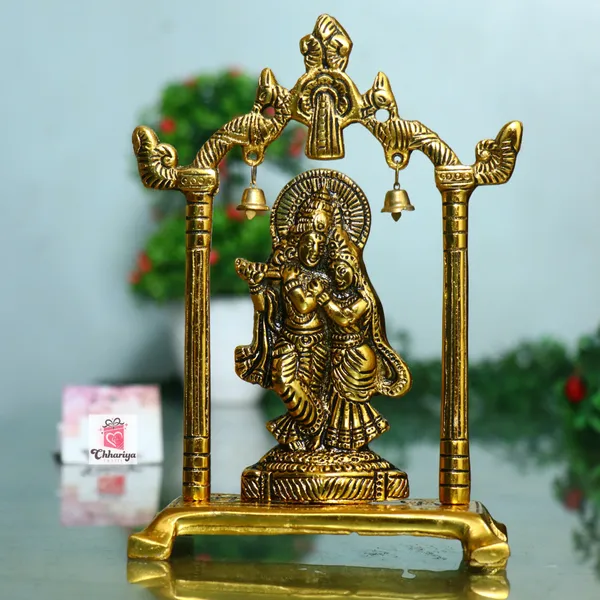 Golden_Metal_Radha_Krishna_Idol_For_Home_And_Office_Gift_Item_Decorative_Showpiece