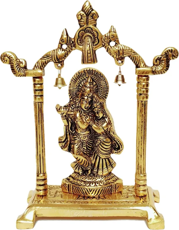Golden_Metal_Radha_Krishna_Idol_For_Home_And_Office_Gift_Item_Decorative_Showpiece