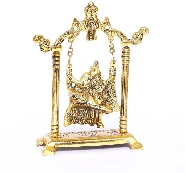 Golden_Metal_Radha_Krishna_Jhula_For_Home_And_Office_Decorative_Showpiece