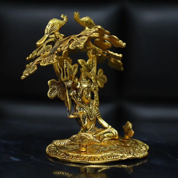 Golden_Metal__Shiva_Idol_Mahadev_Shiv_Ji_Statue_Sitting_Under_Tree_Decorative_Showpiece