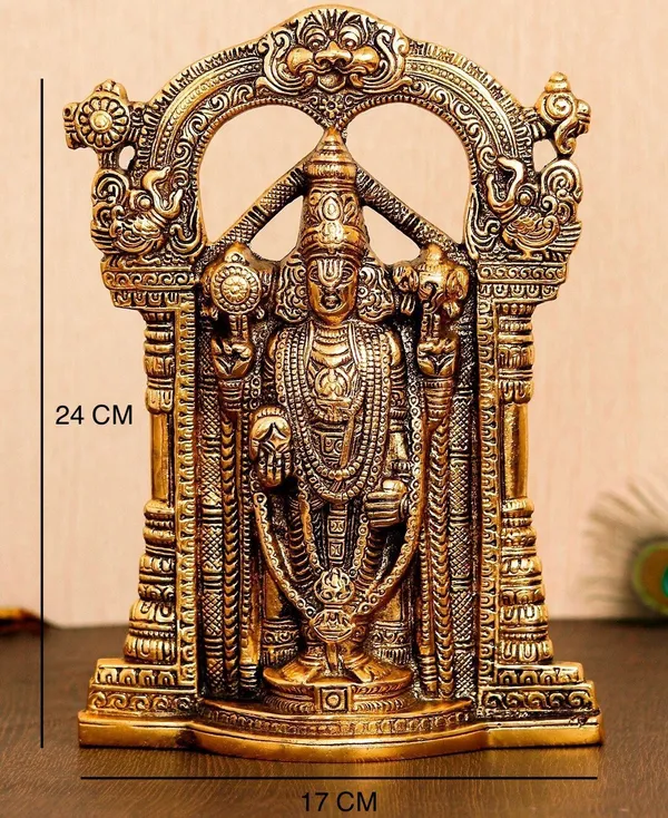 Gold_Tirupati_Balaji,_Sri_Venkateswara_Idol,_Spiritual_Home_Decor_Decorative_Showpiece