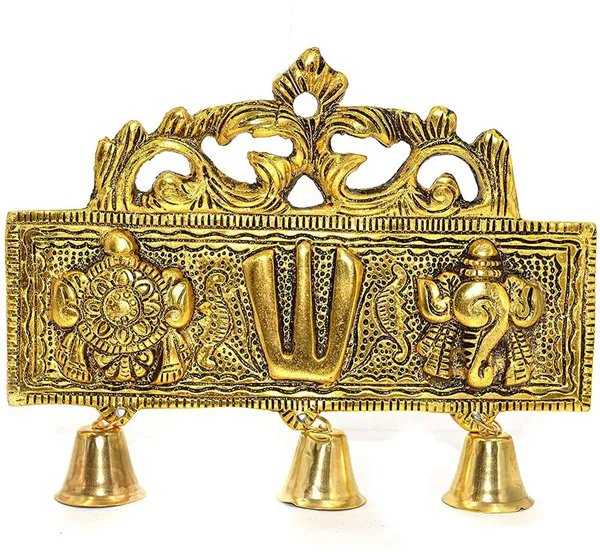 Golden_Metal_Tirupati_Shankh_Chakra_Namah_Decorative_Showpiece