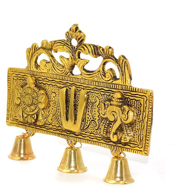 Golden_Metal_Tirupati_Shankh_Chakra_Namah_Decorative_Showpiece