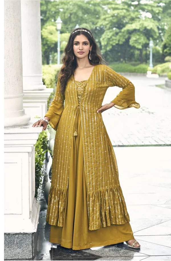 Yellow_Exclusive_Womens_Garara_Suits_New_Fancy_Garara_Georgette_5Mm_Heavy_Sequence_Work_Wear_Suit_Like_Party_Wear_Garara_Suit