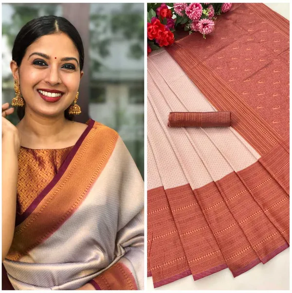 Beige_Embellished_Banarasi_Jacquard_Saree_(Beige)_For_Women