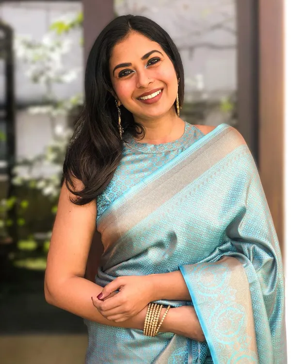 Blue_Pure_Banarasi_Saree_For_Women